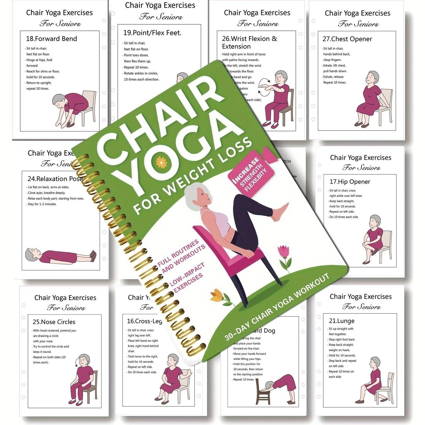 Stuhl-Yoga für Senioren – 40+ Übungen für Kraft, Balance & Beweglichkeit