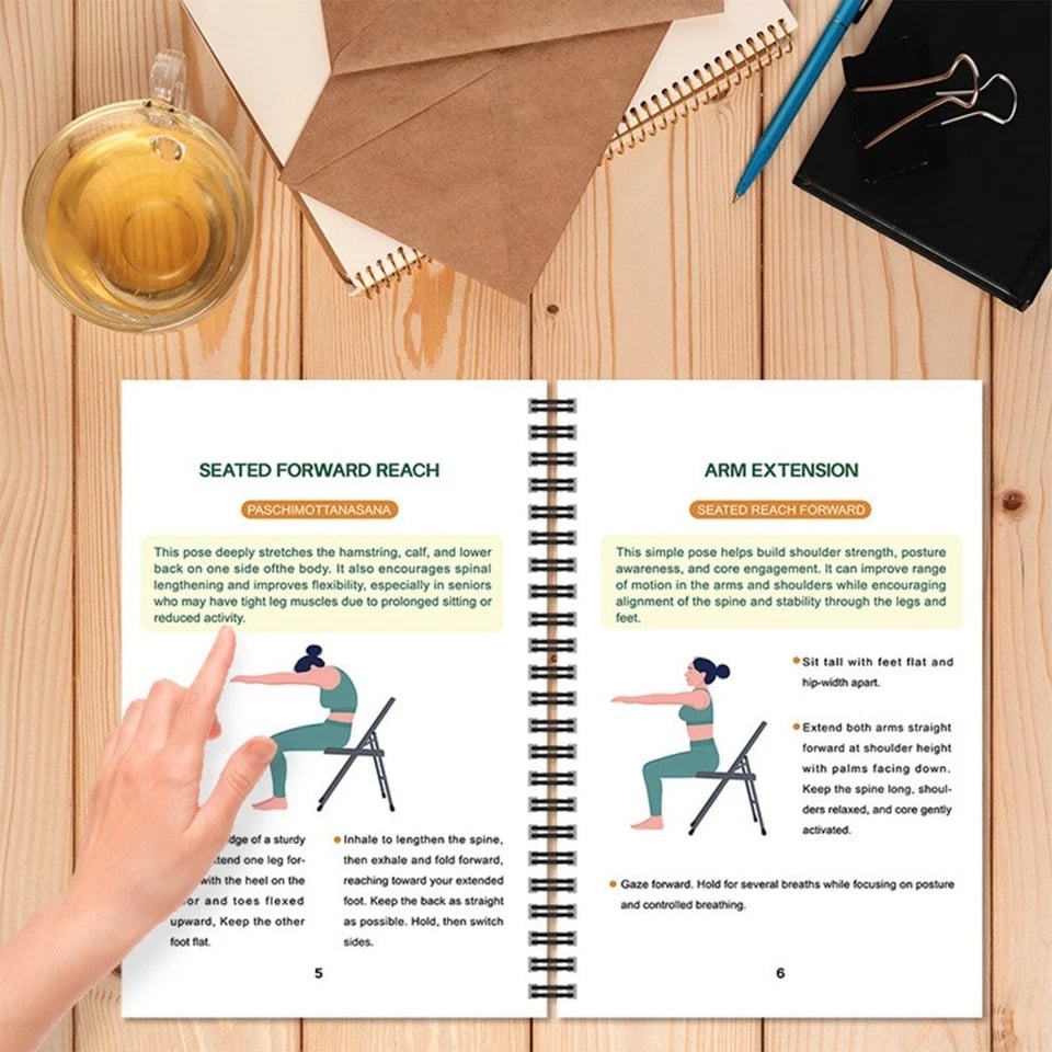 Stuhl-Yoga für Senioren – 40+ Übungen für Kraft, Balance & Beweglichkeit