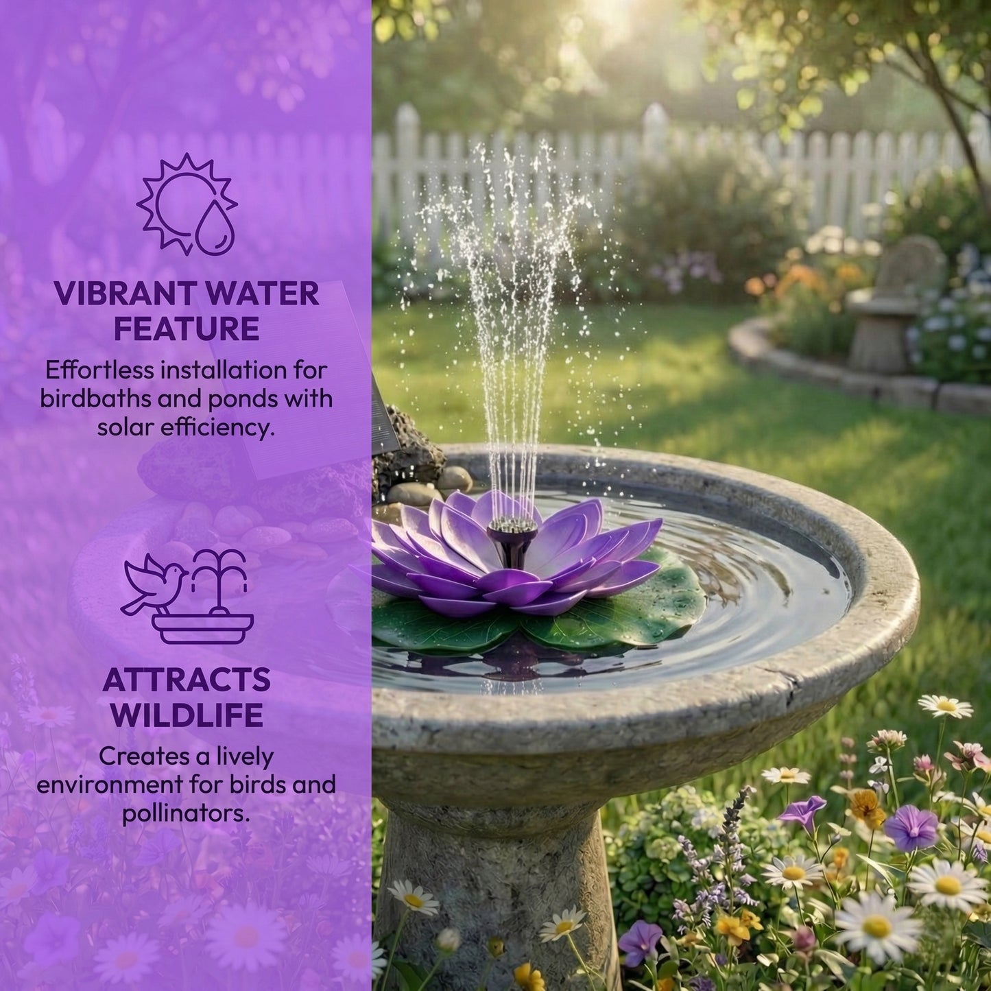 🌸 SOLAR LOTUS BRUNNEN