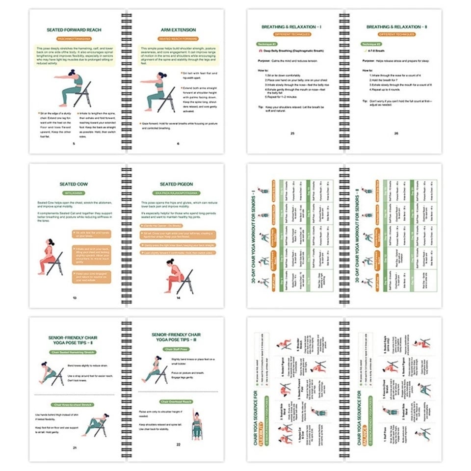 Stuhl-Yoga für Senioren – 40+ Übungen für Kraft, Balance & Beweglichkeit