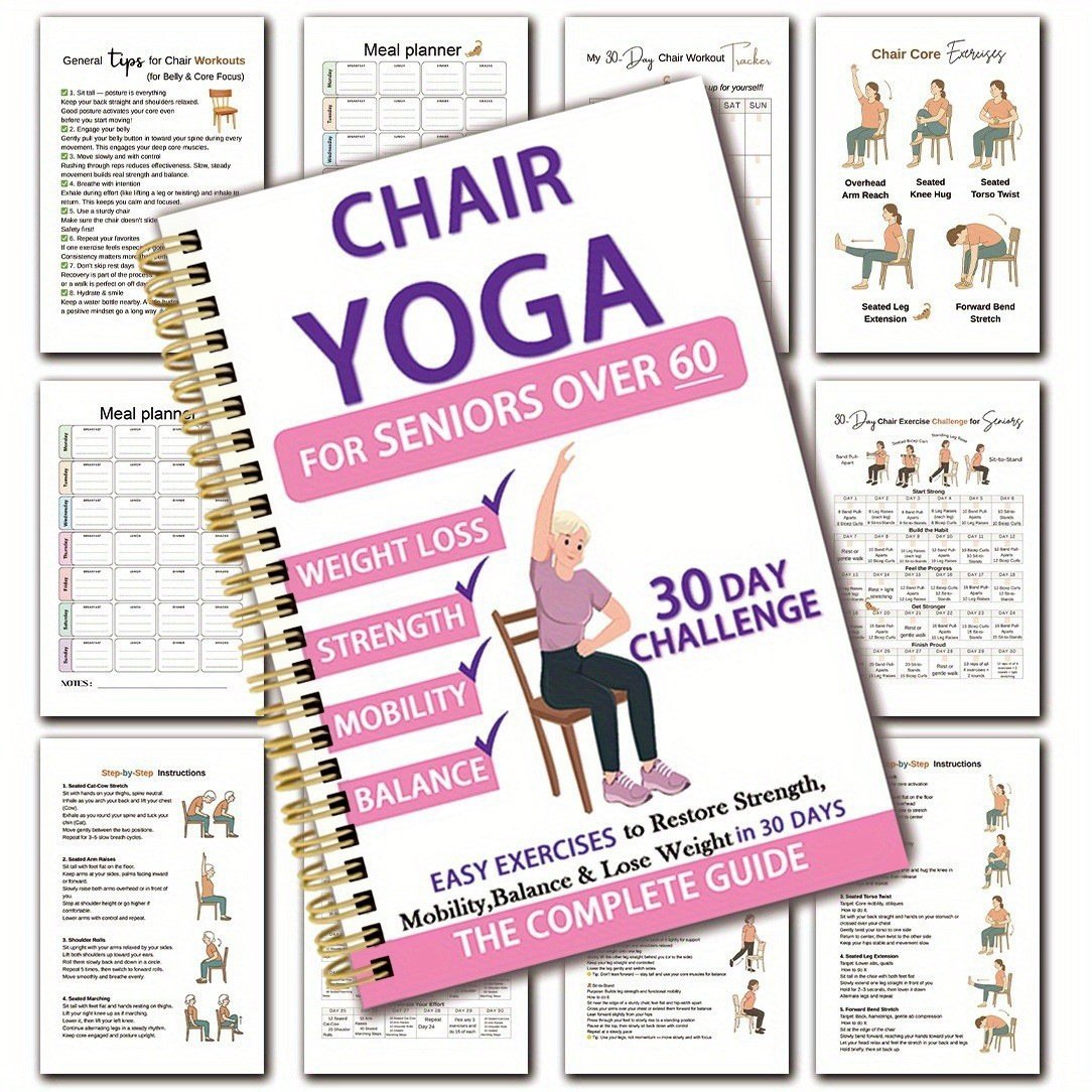 Stuhl-Yoga für Senioren – 40+ Übungen für Kraft, Balance & Beweglichkeit