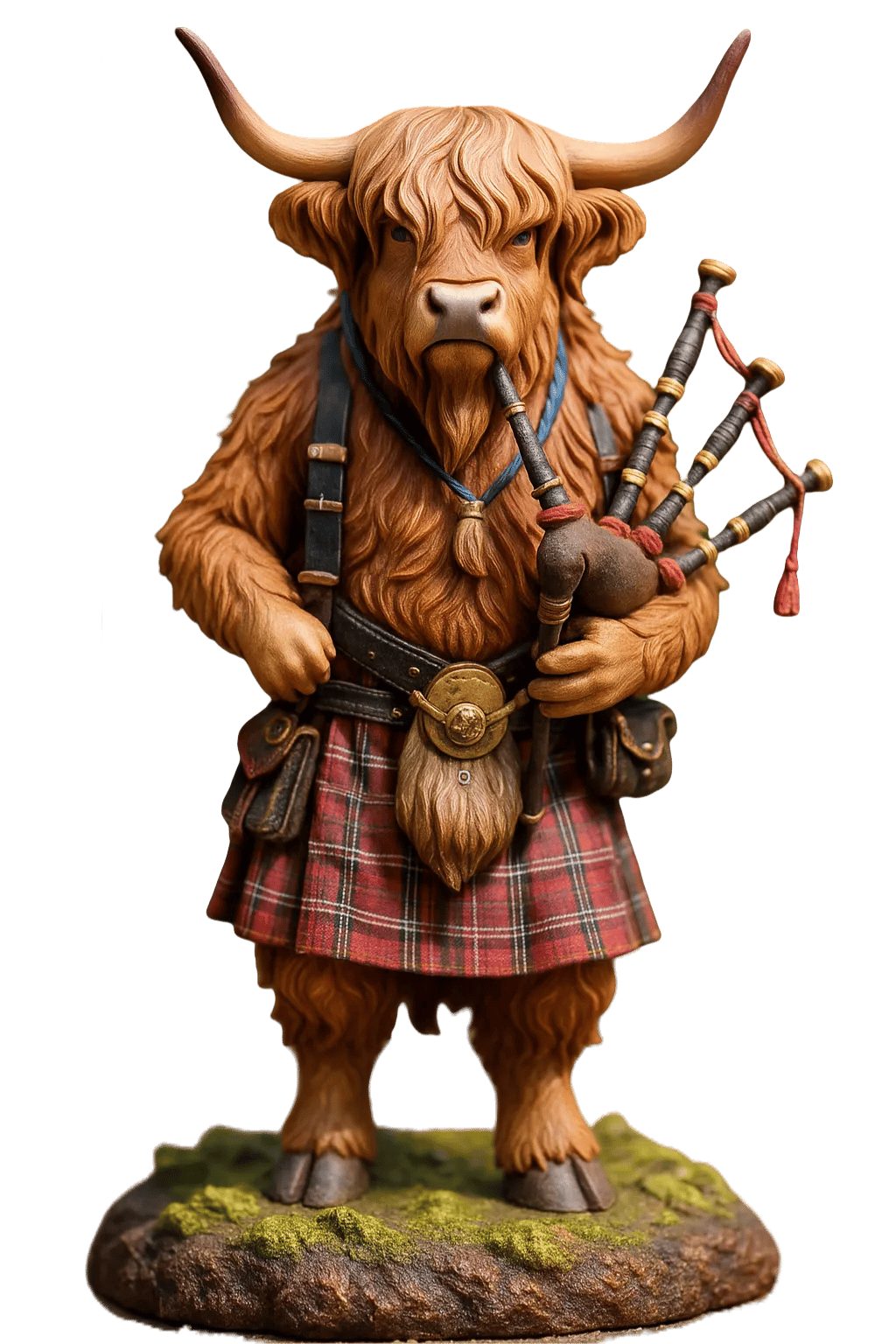 🐮Highland Cow Adventskalender 2025🎄✨ - 3D handgefertigte Highland Cow Puppe (24 Stück)