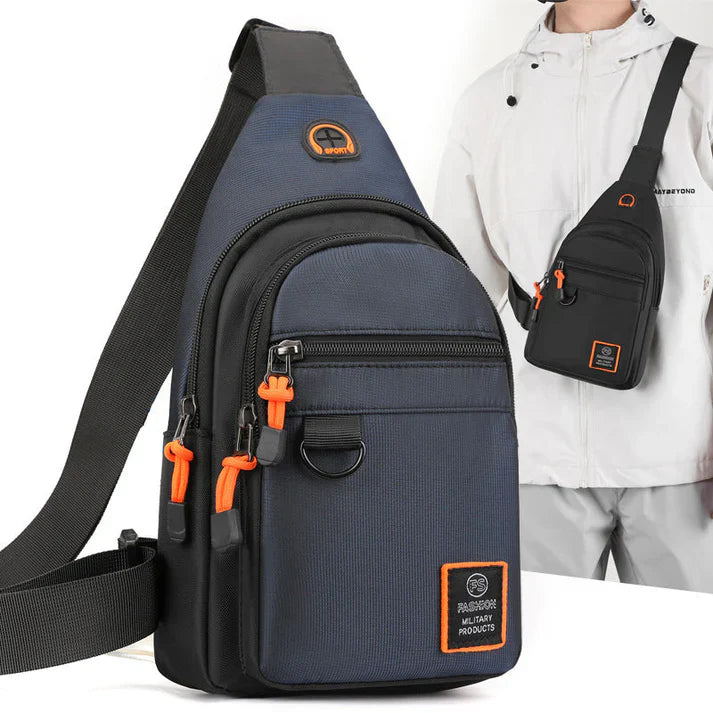💼 Wasserabweisende Umhängetasche mit mehreren Fächern – Leichte Crossbody-Bag für Alltag, Reisen, Pendeln & Essentials