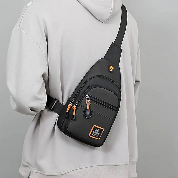 💼 Wasserabweisende Umhängetasche mit mehreren Fächern – Leichte Crossbody-Bag für Alltag, Reisen, Pendeln & Essentials