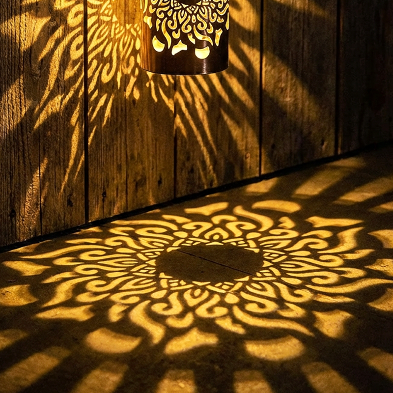 🌞🌙 Solar-Mandala Projektionsleuchte