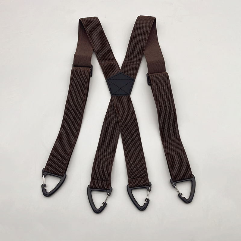 👔 Herren-Hosenträger mit X-förmigem Rückenteil und robusten Hakenclips – breit, verstellbar und strapazierfähig für Beruf und Freizeit 🎩