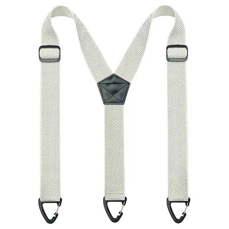 👔 Herren-Hosenträger mit X-förmigem Rückenteil und robusten Hakenclips – breit, verstellbar und strapazierfähig für Beruf und Freizeit 🎩