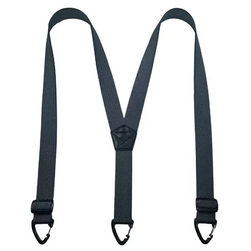 👔 Herren-Hosenträger mit X-förmigem Rückenteil und robusten Hakenclips – breit, verstellbar und strapazierfähig für Beruf und Freizeit 🎩