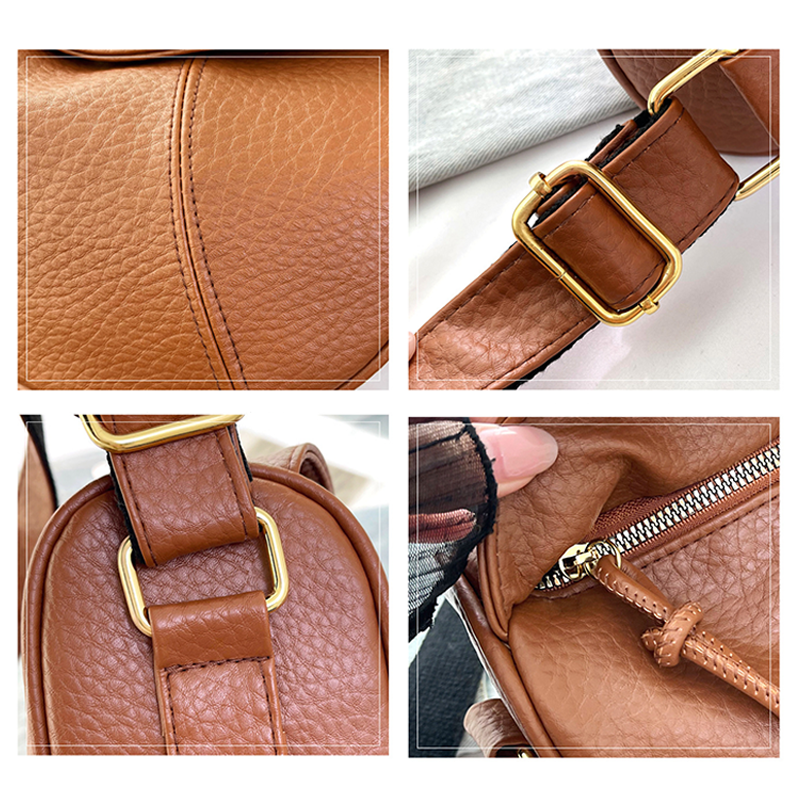 Minimalistische Schultertasche mit verstellbarem Riemen