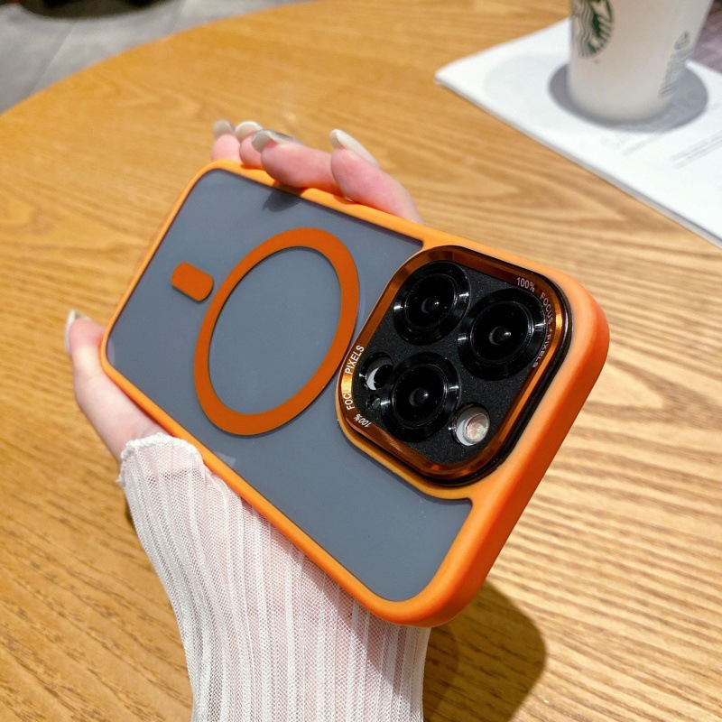 📱Getönte, stoßfeste magnetische iPhone-Hülle